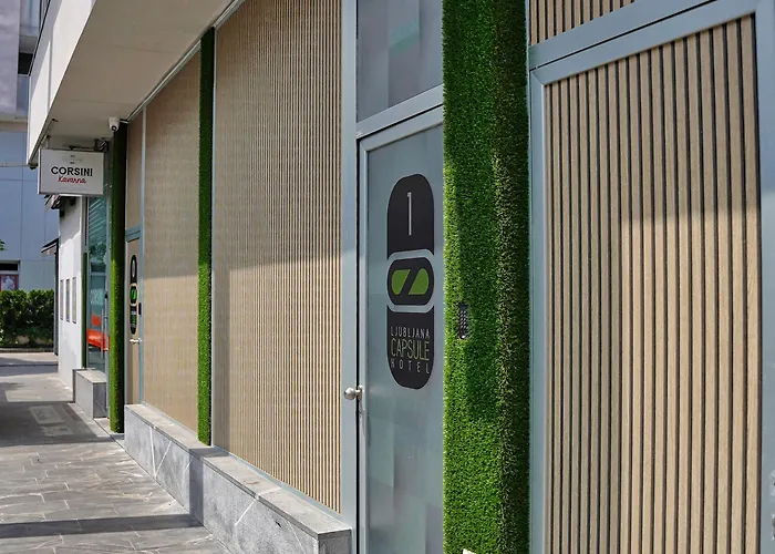 Kapslový hotel Capsule Lublaň
